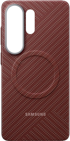 Samsung Carbon Magnet Back Cover Aramid Fiber 0.8mm Coral Galaxy S26 Ultra
