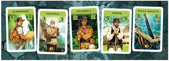 Board Game Expedition to El Dorado for 2-4 Players 10+ Years Old (PL) Nasza Ksiegarnia