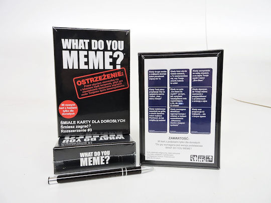 Board Game What Do You Meme? Extra Pack No. 3 for 3+ Players 18+ Years Old EP60075 (PL) Epee