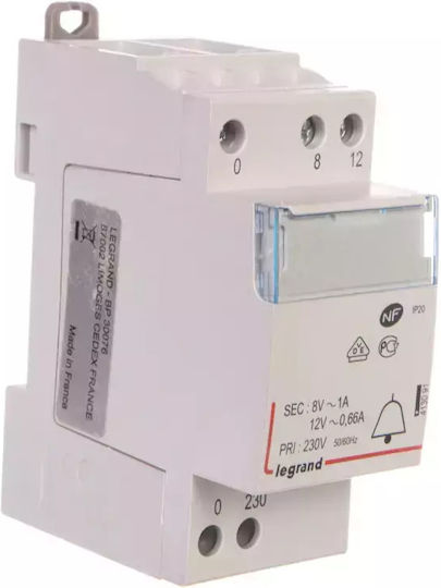 Legrand Μετασχηματιστής Ράγας 12V
