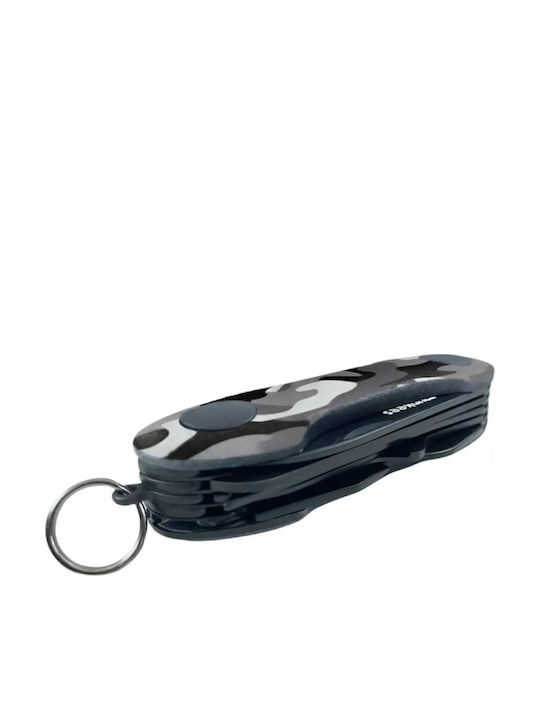 Munkees Pocket Knife Camou Grey 2579-grey