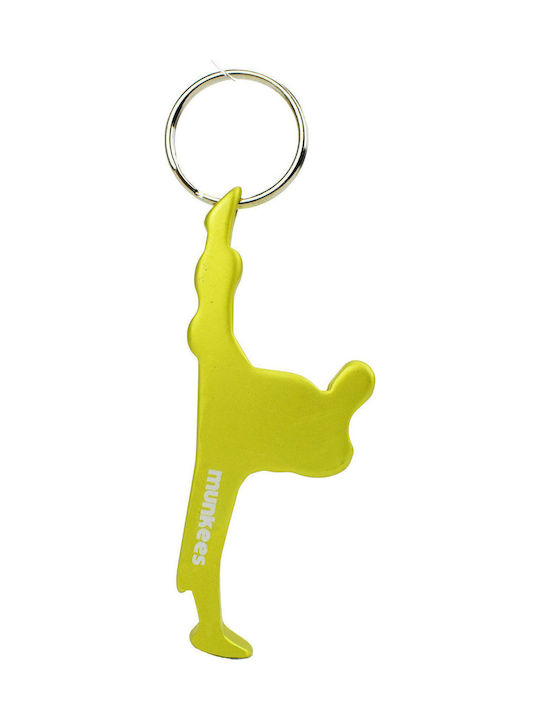 Munkees Athlete Bottle Opener Martial Arts Keychain 3499