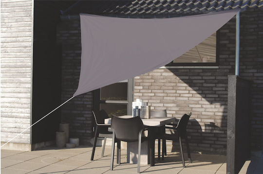 Dreieck Sonnensegel Grau 3x3m