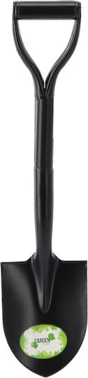 Small Garden Shovel Made Steel Ergonomic Handle 67 Cm Black