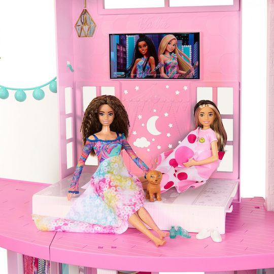 Barbie Dreamhouse Πλαστικό Κουκλόσπιτο 114εκ.
