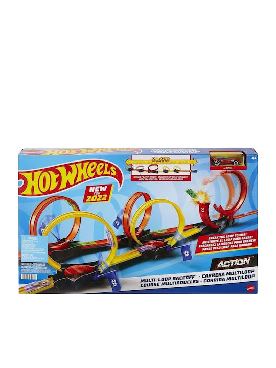 Easter Candle with Toy Loop Hot Wheels