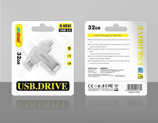 Andowl 32GB USB 3.0 Флашка