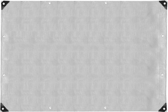 Pânză Impermeabilă Rotundă 130gr/m² cu Diametru 4m Gri