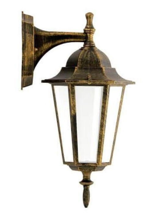 Goldlux Επιτοίχιο Εξωτερικό Φωτιστικό E27 IP33 15x20.5x37εκ.