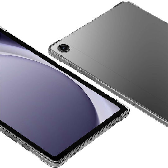 Shockproof Θήκη Σιλικόνης Tpu + Tempered Glass Samsung Galaxy Tab A11 Plus Tab A9 Plus Transparent