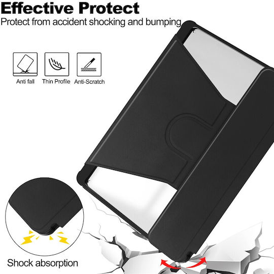Hybrid Flip Cover Rotating with Keyboard Black (Samsung Galaxy Tab A11 Plus)