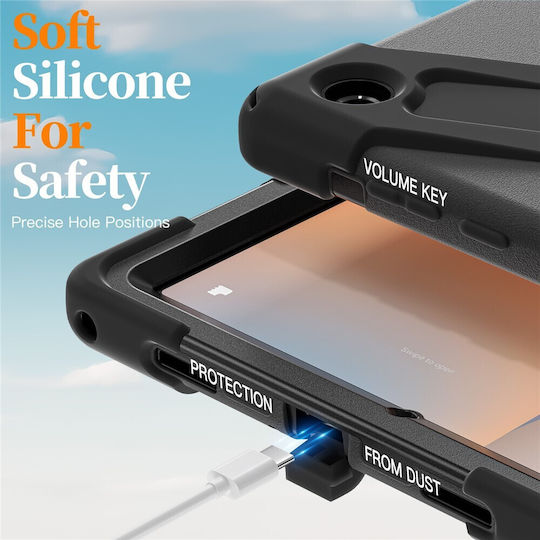 X-armor Back Cover Neagră (Samsung Galaxy Tab A11 Plus)