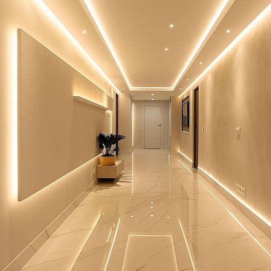 V-TAC LED Лента 24V Топло Бяло Светлина 10m Тип SMD2835