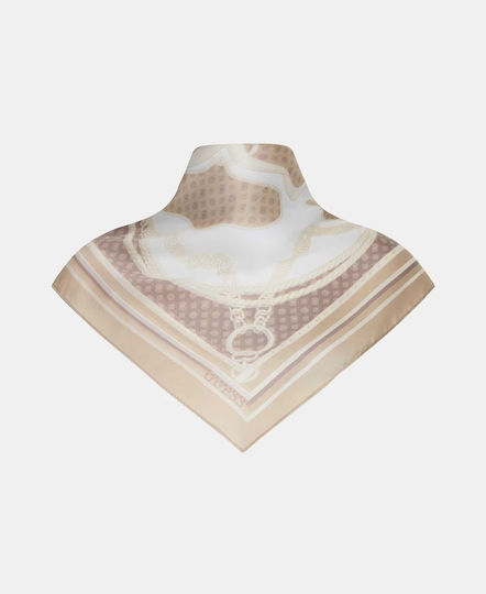 Guess Accessories W Printed Bandana 70 X 70 Aw5489pol03-dtt Multi