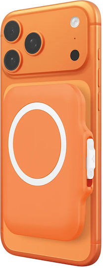 Spigen MagSafe Kartenhülle in Orange Farbe