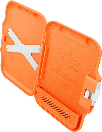Spigen MagSafe Kartenhülle in Orange Farbe