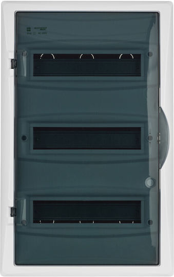 Modular Switchgear 3x12 P T Economic Box Rp 3/36 Transparent Door N+pe Lp40 2516-01