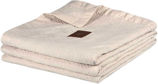 Шалтета 240x250 Кинг Greenwich Polo Club Essential 4451 Бежово 100% Микросатин
