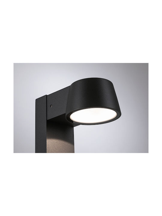 Paulmann Φωτιστικό Κολωνάκι LED Εξωτερικού Χώρου 5W IP44 Μαύρο