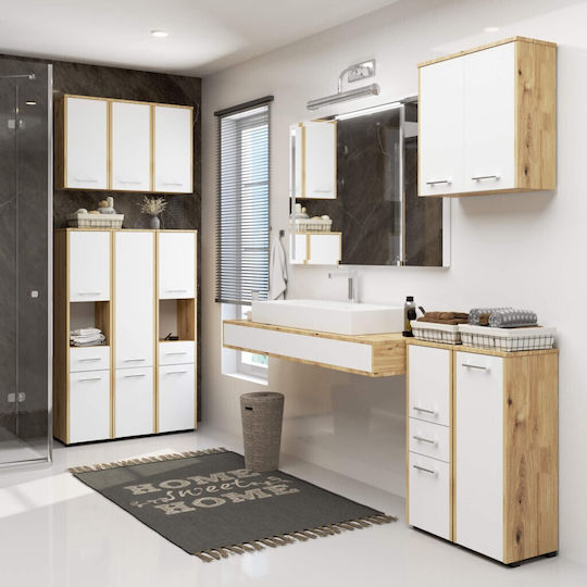 Akord Furniture Factory Dulap De Baie 30x22.5x60cm Stejar
