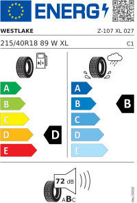 Westlake Runflat 215/40R18 89W XL Vara Anvelopă Pentru Mașină De Pasageri