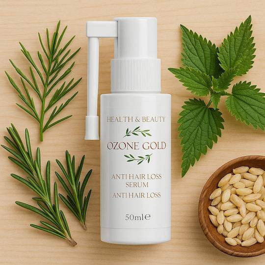 Ozone Scalp Serum κατά της Τριχόπτωσης , Θρέψη & Ενδυνάμωση 50ml
