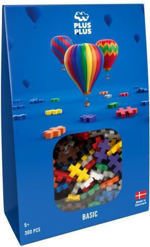 Plus Plus Plus Plus Basic Mix Building Blocks for 3+ Years 300 Pieces