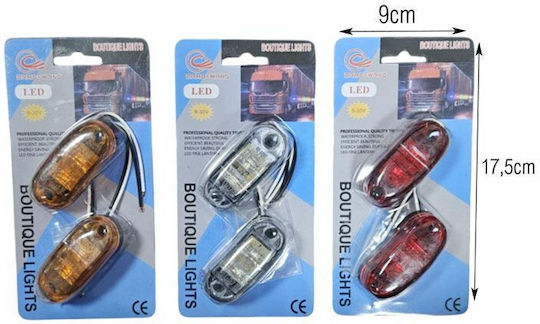 LKW-Volumenleuchten 2 Stück 9-30V Boutique Lights Truck Lampe Tf184995