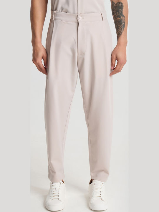Pantaloni Tapered Bej