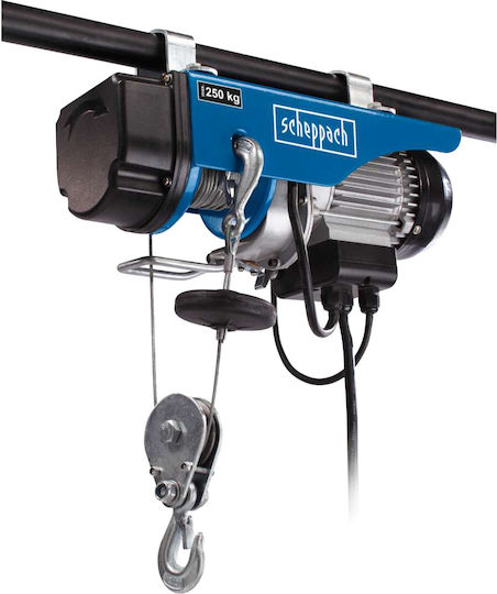 Scheppach Lifting & Pulling Equipment for Weight Load up to 125kg Black