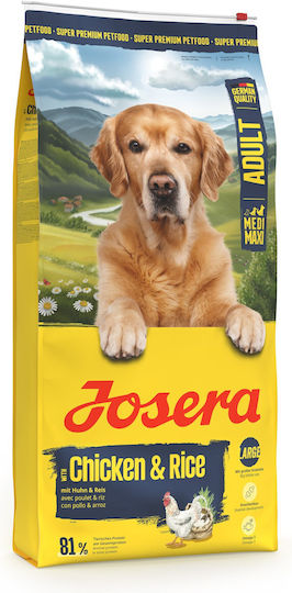 Josera 12.5кг Суха Храна без Глутен за Възрастни Кучета с Пилешко и Ориз