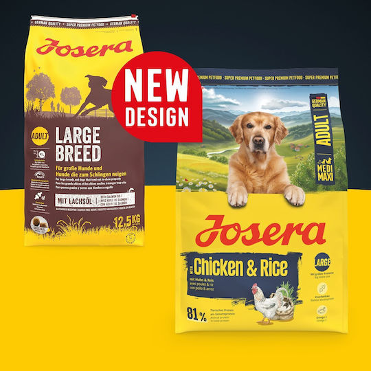 Josera 12.5кг Суха Храна без Глутен за Възрастни Кучета с Пилешко и Ориз