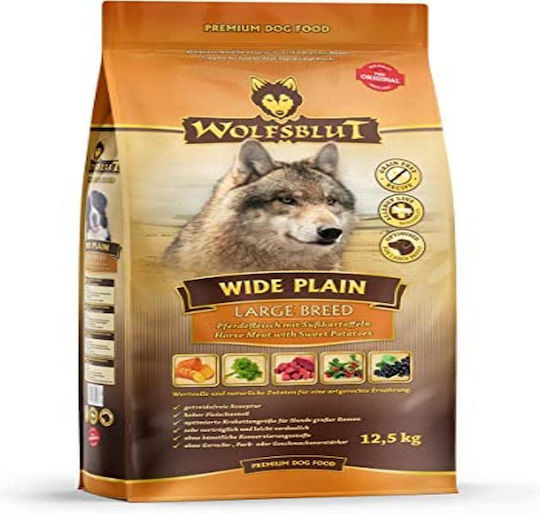 Wolfsblut 12.5kg Ξηρά Τροφή χωρίς Σιτηρά για Ενήλικους Σκύλους Μεγαλόσωμων Φυλών με Κρέας και Πατάτες