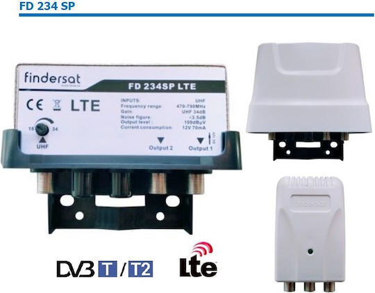 Findersat Line-Verstärker Satellitenzubehör FD234SP