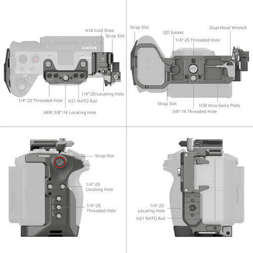 SmallRig Πλακάκι Κεφαλής 6941590018126