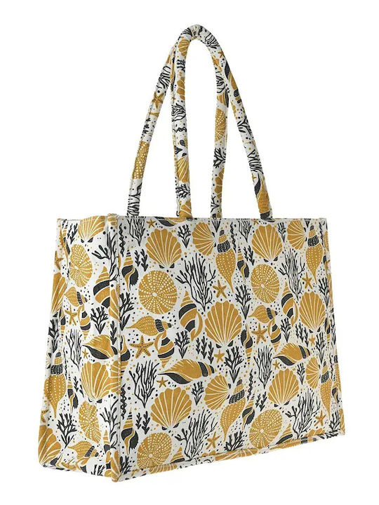 Ble Resort Collection Υφασμάτινη Τσάντα Θαλάσσης Εκρού Ble Resort Collection Υφασμάτινη Τσάντα Θαλάσσης Εκρού