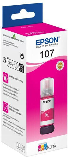 Epson 107 Original InkJet Printer Ink Magenta (C13T09B340)