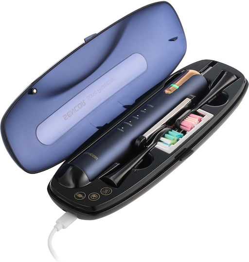 Sencor Water Flosser with Pressure Sensor and Travel Case SOC 4110BL Navy Blue