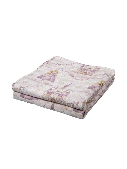 Das Home Kids Quilt Single with Pillowcase 8862 Nude 160x240cm
