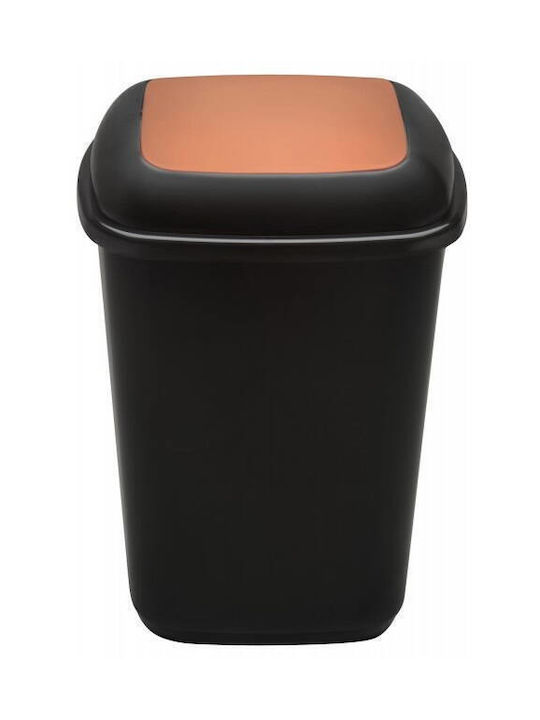 Plafor Κάδος Απορριμμάτων Πλαστικός Μαύρος 90lt