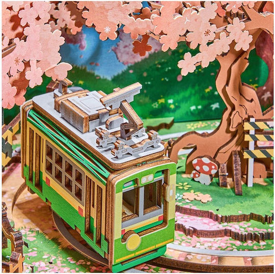 Robotime Wooden Construction Toy Rolife Sakura Dreamy Tour For Children 14+ Years