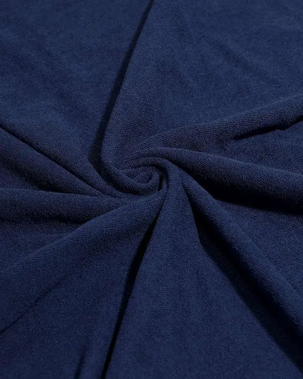 Ble Resort Collection Beach Towel Cotton Blue 180x100cm