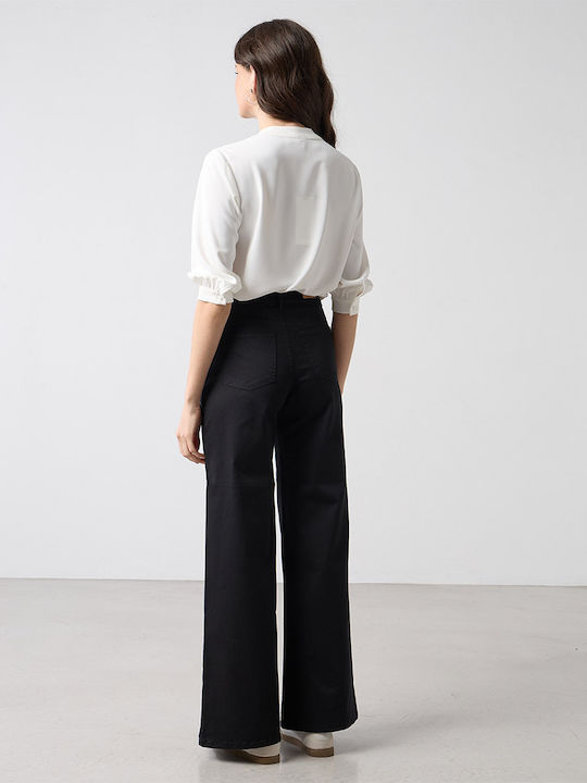 Women's High Rise Pantaloons Black