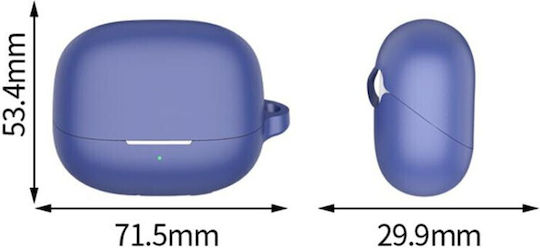 Silikonhülle Mit Haken In Blau Für Xiaomi Buds 5 Pro