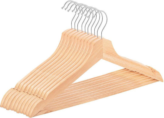 Clothes Hanger Beige 30 Pieces