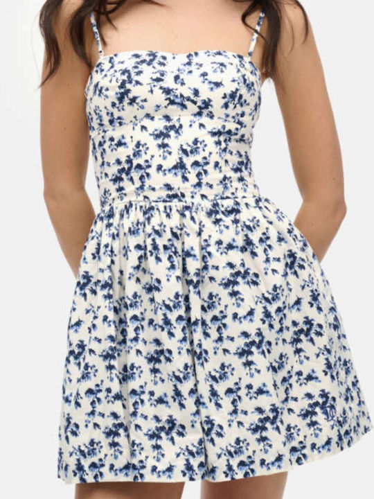 Damenkleid Sommer Mini Weiß