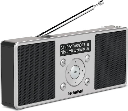 Technisat Digitradio 1 Φορητό Ραδιόφωνο Επαναφορτιζόμενο DAB+ με USB Μαύρο
