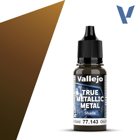 Acrylicos Vallejo Χρώμα Μοντελισμού Imperial Gold 18ml