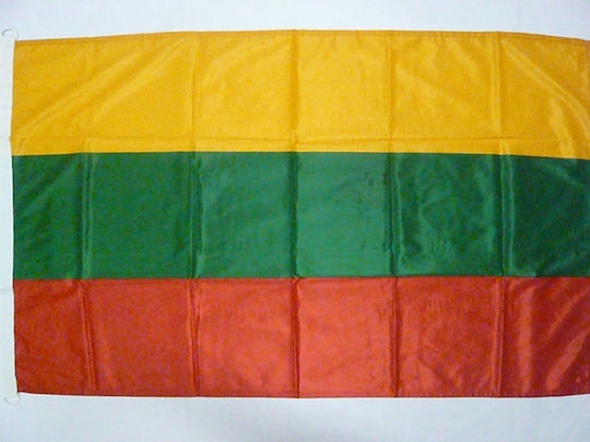 Flagge von Litauen Polyester Perforiert für Kontari 150x100cm