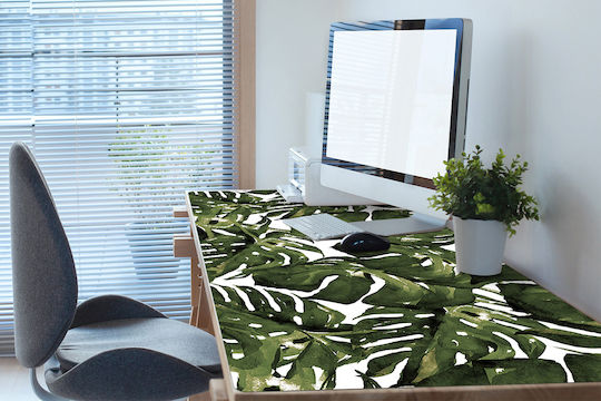 Schreibtischunterlagen Vinyl Design Robustheit Blatt Tera 120x60 cm